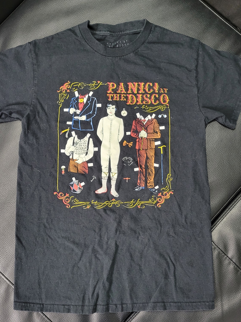 Panic! At The Disco Black Short-Sleeve Graphic Tee Small 0007